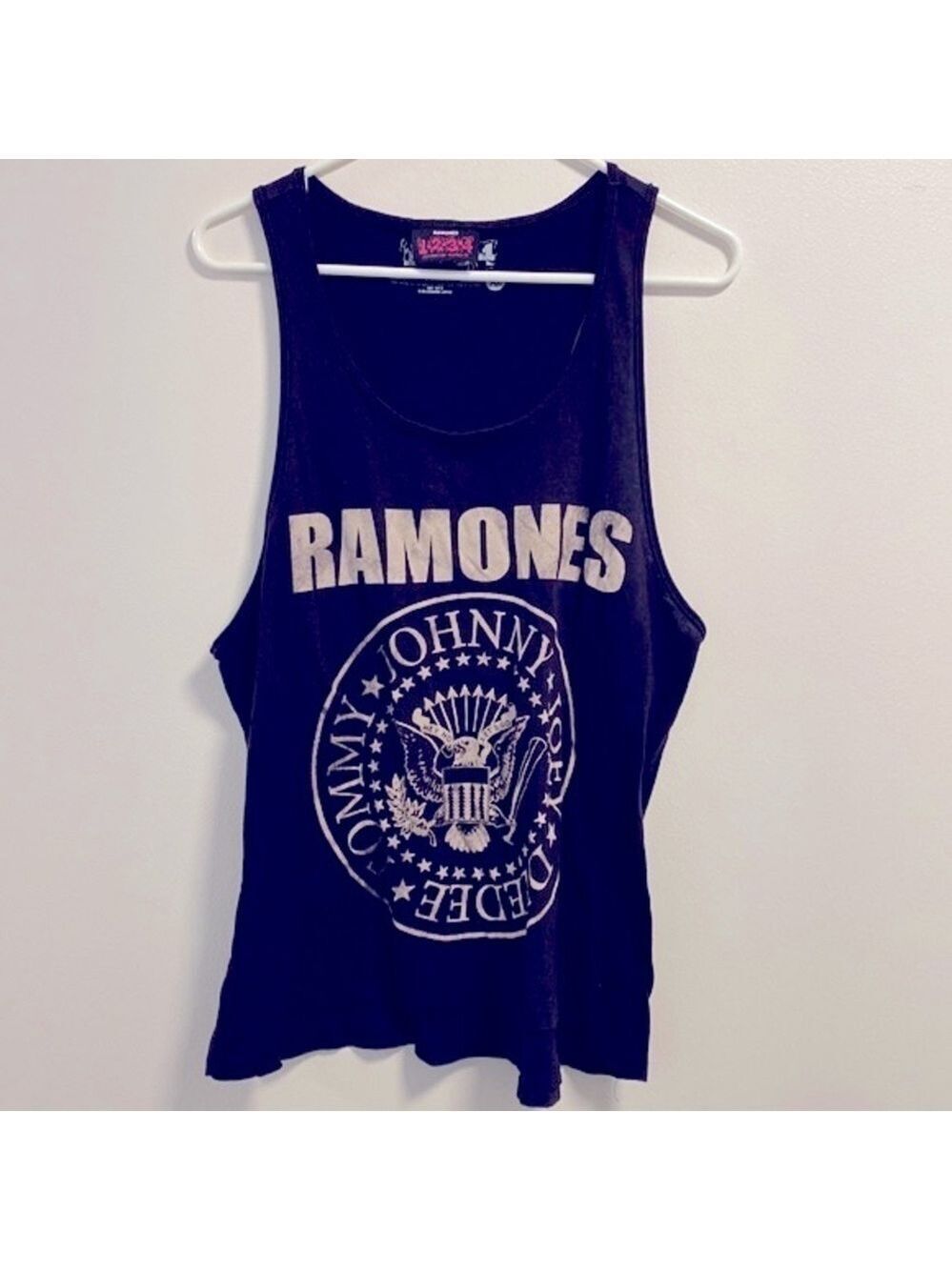 Vintage y2k Ramones racerback tank top
